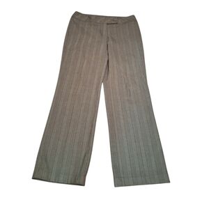 Sigrid Olsen Sport Ladies Trousers Size 8 Wide Leg Office Professional Green